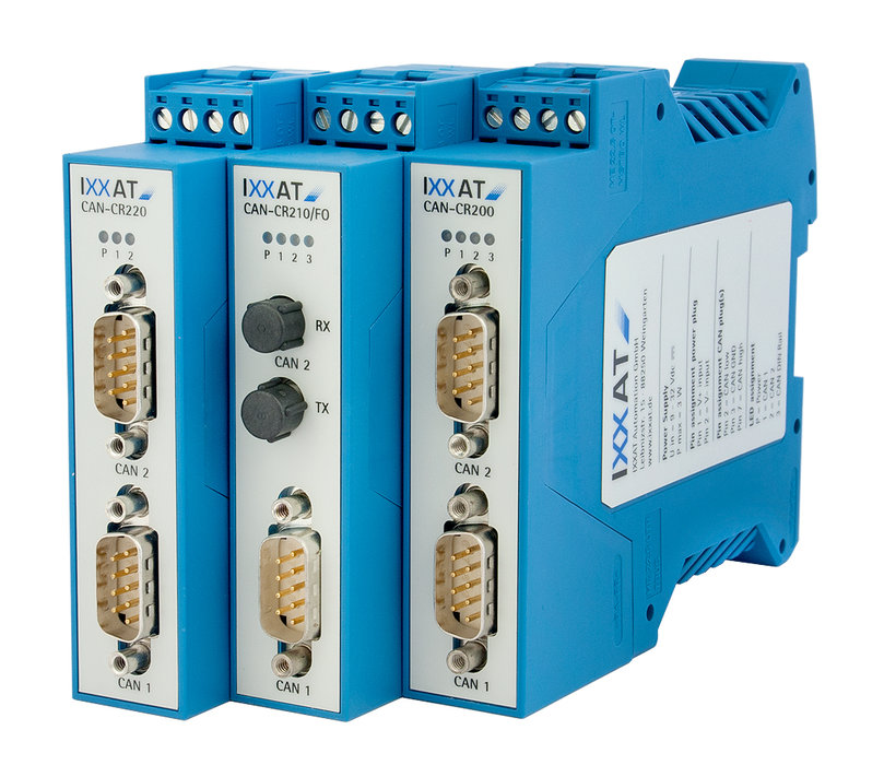 IXXAT CAN repeaters reduce wiring costs and increase system reliability